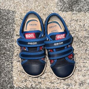 Geox Marvel Kids' Blue Spider-Man Sneakers